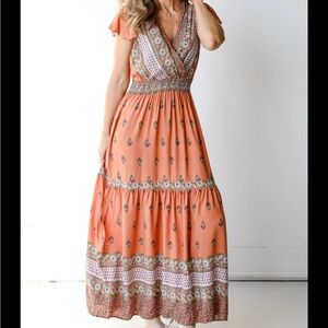 Dress Up Ces Femme Elegant Maxi Dress